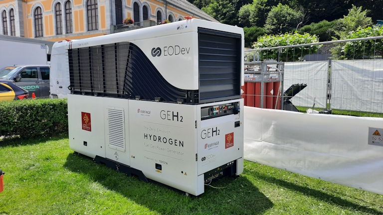 110 kVA Electro-Hydrogen Generator Rental | Lhyfe Heroes